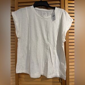 Grey State White Short Sleeve Tee